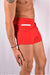 XL - JJ MALIBU Cotton Stretchy Short With Side Pocket Red 2