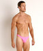 XL -LASC Brazilian Swim-Thong Light Tropical Pink Single Ply Swimwear MX1