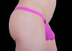XL WOJOER Thongs Strip Mini String With Detachable Clips Pink 321B55 4