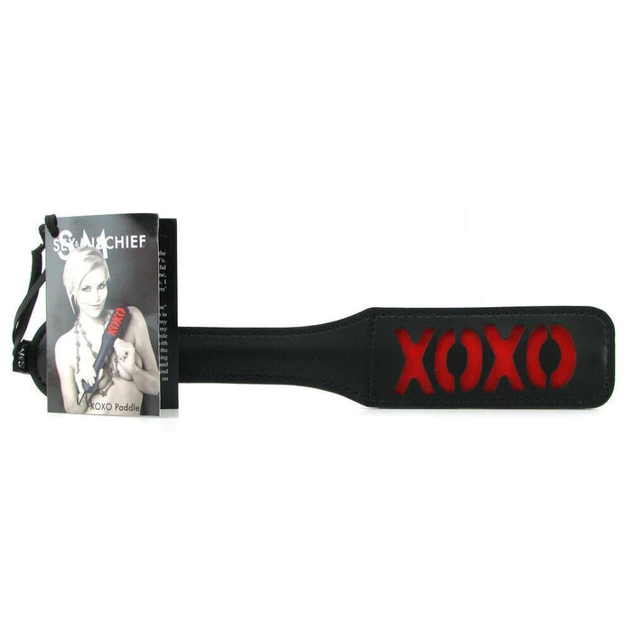 XOXO Paddle in Black Sex and Mischief