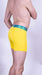 XtreMen Xtremen Bold Long Boxer Sportswear Microfiber Short Yellow 51326 3